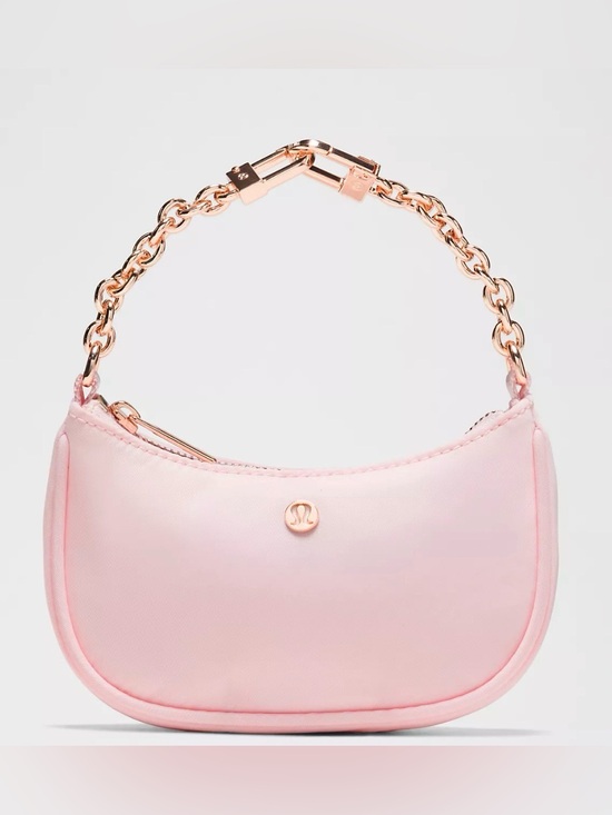 lululemon athletica Handbags - lululemon City Essentials Soft Pink Chain-Handle Mini Shoulder Bag